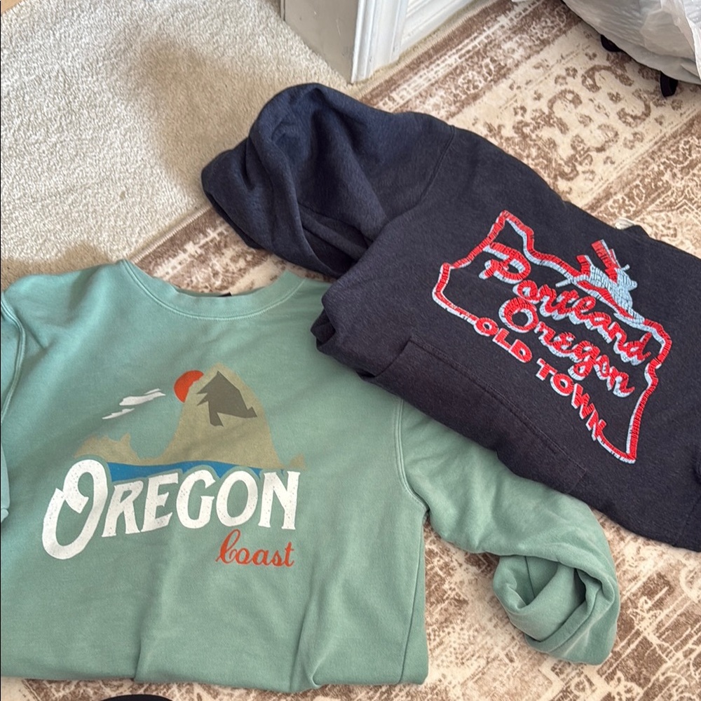 Oregon Coast Kids Sweatshirt - Green